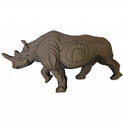 3D-ПАЗЛ «Носорог» коллекция "животный мир"